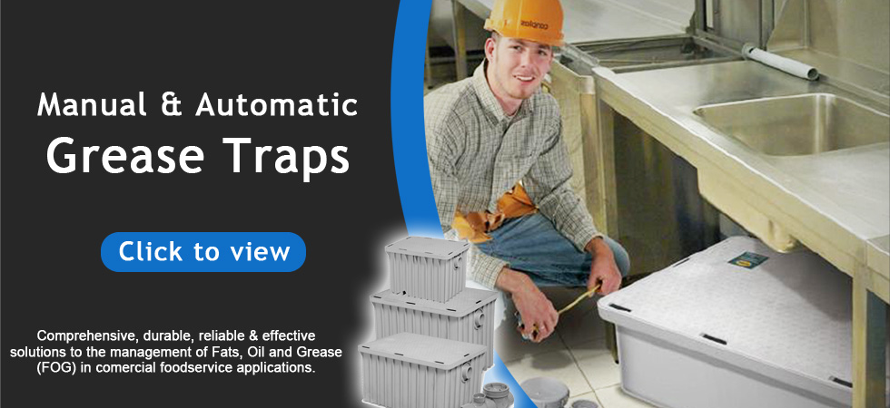Drain-Net-banner-grease-traps Drain-Net Restaurant Plumbing Supplies, Grease Traps and Drain Strainers - Results from #3