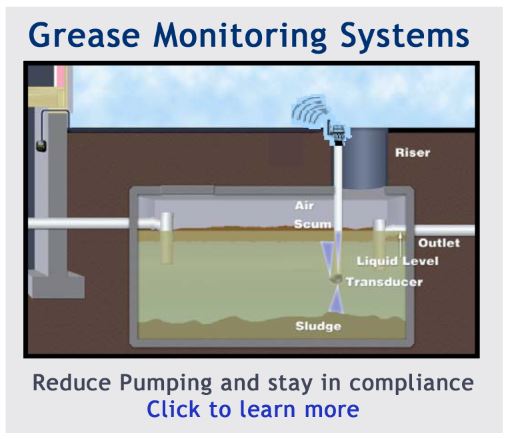 grease_monitoring_system_banner Plastic Grease Trap 25 GPM