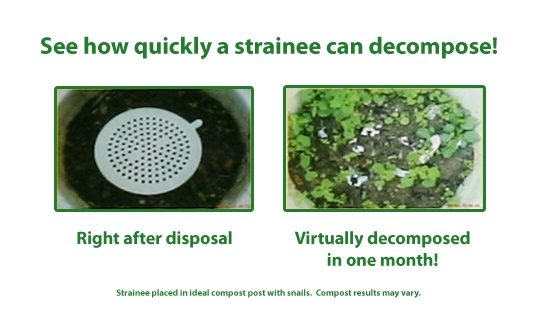 Biodegradable Shower Drain Strainer