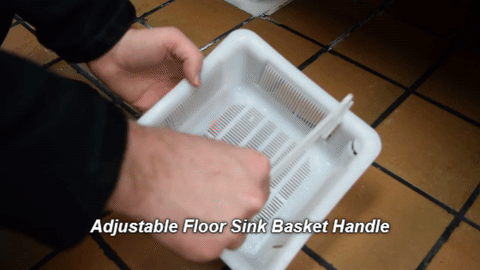 Floor Sink Basket by PermaDrain - Large Safety Basket ® (8-10 1/2)