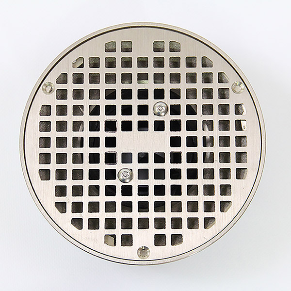 3.5 Cross Strainer Installed with drain Cover