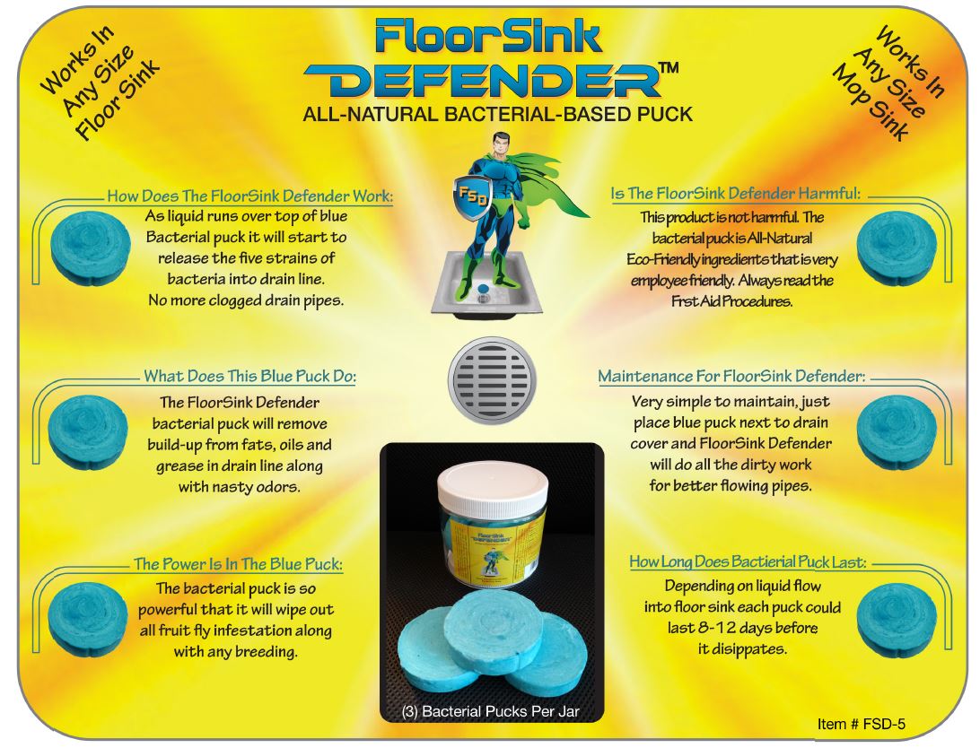 floor sink defender 3 pack FSD-5