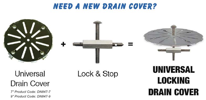 need a new drain cover replacement that locks