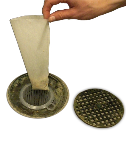 Plastic Floor Drain Strainer to prevent drain clogs - Drain-Net Plumbing  Supplies - Drain-Net