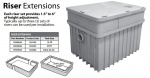 riser_extension_15-50gpm Grease Trap Accessories & Replacement Parts | Drain-Net