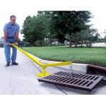 Grate Lifter -  A single-person grate and storm drain lifter