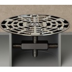 Josam 6" Round Drain Cover with Lock and Stop