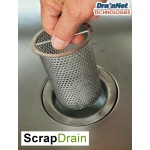 ScrapDrain – Capture Solids in the Kitchen Sink