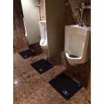urinal-mat-on-marble-floor-pic-1 Keep facilities clean and green against fruit flies, mold, pests and odors - Drain-Net