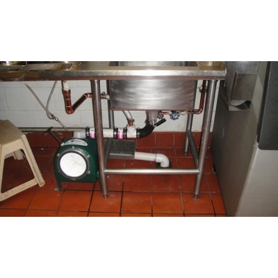 Wet Waste Filtration System for Commercial Kitchen Sinks