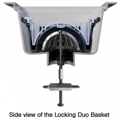 The Locking Duo Basket - 8.5&quot; Square